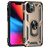 Mobigear Armor Ring iPhone 13 Mini Plástico rígido Capa traseira Antichoque com anel - Dourado