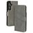 Mobiparts Classic Wallet Samsung Galaxy S25 MagSafe Cover a libro - Granite Grey