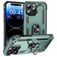 Mobigear Armor Ring iPhone 16 Pro Max Hardcase Back cover Antiurto con anello - Verde