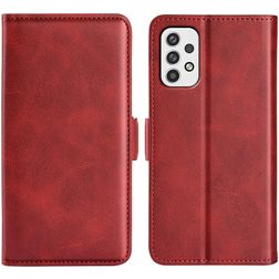 Mobigear Slim Magnet Samsung Galaxy A23 Wallet case - Red