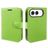 Mobigear Classic iPhone Duo Plånboksfodral med sedelfack - Grön