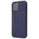 Mobigear Rubber Touch iPhone 12 Pro Silicona Carcasa - Azul oscuro