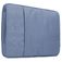 Mobigear Denim Zipper Custodia imbottita (max 21 cm x 30 cm) per laptop - Blu navy