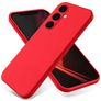 Mobigear Rubber Touch Samsung Galaxy S24 FE Silicona Carcasa - Rojo