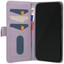 Mobilize Premium Gelly Wallet iPhone 12 Pro Funda tipo libro Cartera - Morado
