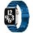 Mobigear Antwerp Acciaio inox Apple Watch Cinturino Chiusura a farfalla - 42/41/40/38 mm - Blu