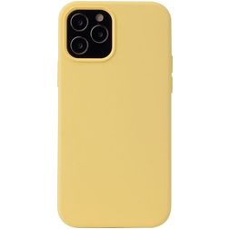 Mobigear Rubber Touch iPhone 13 Silicone Back cover - Yellow