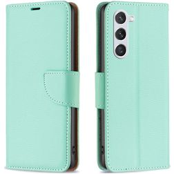 Mobigear Excellent Samsung Galaxy S23 Wallet case - Turquoise