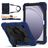 Mobigear SureGrip Xtreme Samsung Galaxy Tab A9 Plus (2023) Plastica rigida / Silicone Back cover + Tracolla + Supporto - Blu