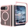 Mobigear Shockproof iPhone Duo MagSafe Hardcase Etui plecki - Różowy
