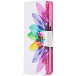 Mobigear Design Samsung Galaxy A32 5G Plånboksfodral med sedelfack - Sunflower