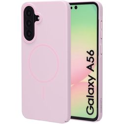 Mobiparts Slim Line Samsung Galaxy A56 MagSafe Hårdt Bagsidecover - Blush Pink