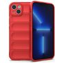 Mobigear Bumpy iPhone 14 Plus Flexibel TPU Skal - Röd