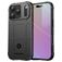 Mobigear Rugged Shield iPhone 18 Pro Flexibilní TPU Zadní kryt odolný proti nárazům - Černá