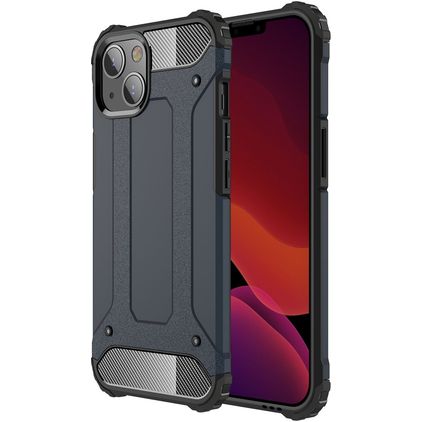 Mobigear Outdoor iPhone 13 Hardcase Back cover Antiurto - Blu navy