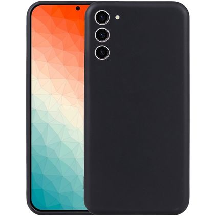 Mobigear Colors Samsung Galaxy S24 TPU flexível Capa traseira - Preto