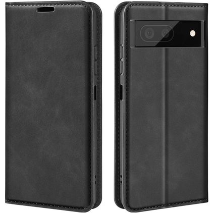 Mobigear Retro Slim Google Pixel 7 Etui z klapką typu portfel - Czarny