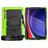 Mobigear SureGrip Xtreme Samsung Galaxy Tab S9 Ultra Fodral Hårdplast / Silikon Skal + Axelrem + Ställ - Svart / Grön