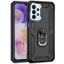 Mobigear Armor Ring Samsung Galaxy A23 Kova Suojakuori Iskunkestävä + Sormuspidike - Musta