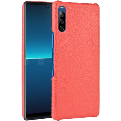 Mobigear Croco Sony Xperia L4 Hard Case Back cover - Red