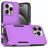 Mobigear Heavy Armor iPhone 16 Pro Plástico rígido Capa traseira Antichoque - Roxo