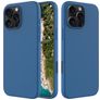 Mobigear Rubber Touch iPhone 16 Pro Max Silicone Capa traseira - Azul