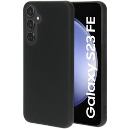 Mobiparts Samsung Galaxy S23 FE Silikone Bagsidecover - Sort