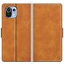 Mobigear Slim Magnet Xiaomi 11 Lite NE 5G Funda tipo libro Cartera - Coñac