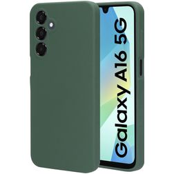Mobiparts Samsung Galaxy A16 Silikon Etui plecki - Forest Green