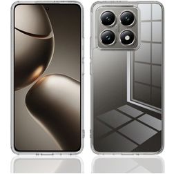 Mobigear Crystal Clear Xiaomi 14T Pro Elastyczne TPU Etui plecki - Przezroczysty