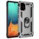 Mobigear Armor Ring Samsung Galaxy A71 Funda Plástico rígido Carcasa Antigolpes con anillo - Plateado