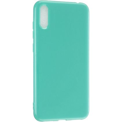 Mobigear Colors Huawei Y7 Pro (2019) Joustava TPU Suojakuori - Turkoosi