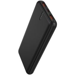 Mobiparts III Power bank Triple USB / USB-C 10.000 mAh Power Delivery 22W - Nero