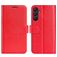 Mobigear Classic Samsung Galaxy A26 Cover a libro portafoglio - Rosso