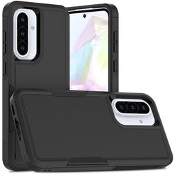 Mobigear Heavy Armor Samsung Galaxy A36 Hårdt Bagsidecover Stødsikkert - Sort