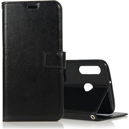 Mobigear Wallet Samsung Galaxy A40 Knížkové pouzdro Peněženka - Černá