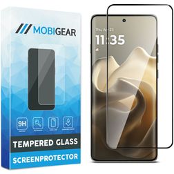 Mobigear Premium Motorola Edge 60 Cristal templado Protector de pantalla - Compatible con fundas - Negro