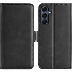 Mobigear Slim Magnet Samsung Galaxy A17 Wallet case - Black