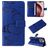 Mobigear Butterfly iPhone 16 Pro Funda tipo libro Cartera - Azul