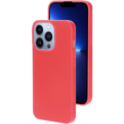 Mobiparts iPhone 13 Pro Silikoni Suojakuori - Scarlet Red