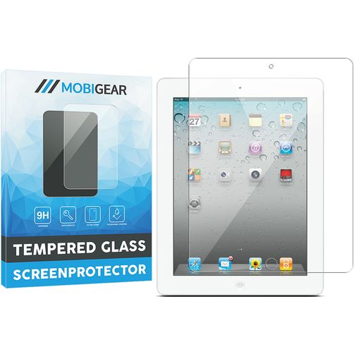 Mobigear iPad 2 (2011) Tempered Glass Screen Protector - Case Friendly