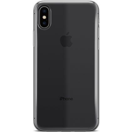 Mobigear Basics Transparente iPhone XS Max TPU flexible Carcasa - Transparente