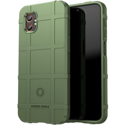 Mobigear Rugged Shield Samsung Galaxy Xcover 7 Pro Flexible TPU Back cover Shockproof - Green