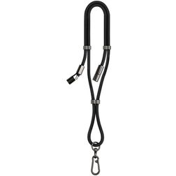 Mobilize Lanyard Charge Cordão para telemóvel universal ajustável Nylon - Preto