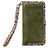 Mobilize Magnet Zipper Samsung Galaxy S21 FE Cover Aftageligt 2-i-1-pungetui med Seddelrum - Olive Leopard