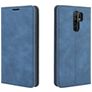 Mobigear Retro Slim Xiaomi Redmi 9 Wallet case - Dark Blue