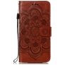 Mobigear Mandala iPhone 11 Pro Max Wallet case - Brown