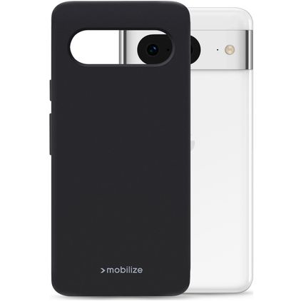 Mobilize Rubber Gelly Google Pixel 8 Flexible TPU Back cover - Matt Black