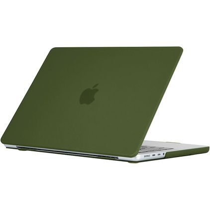 Mobigear Cream Matte MacBook Pro 16 tommer (2021-2026) Hardshell Laptopcover MacBook Case - Avocadogrøn - Model A2485 / A2780 / A2991 / A3186 / A3428 / A3429