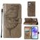 Mobigear Butterfly Samsung Galaxy A55 Funda tipo libro Cartera - Gris